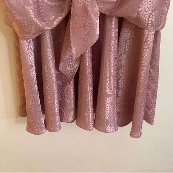 • VINTAGE 80s mauve silky Dress by Move-Jazz • - Picture 2 of 16